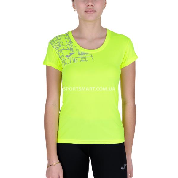 Футболка Joma 901419.060 Elite Viii Short Sleeve T-shirt Fluor Yellow