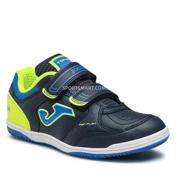 Футзалки дитячі Joma TPJS2303INV Top Flex Jr 2303 Navy Yellow Indoor