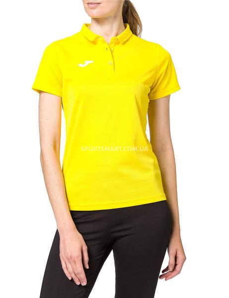 Футболка поло JOMA 900247.900 Hobby Women Polo Shirt Yellow S/s