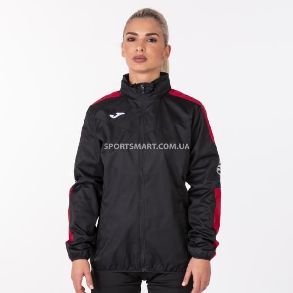 Куртка вітрозахисна JOMA 900382.106 Rainjacket Champion Iv Black-red Woman
