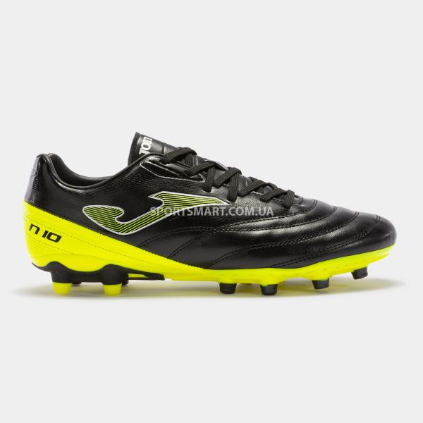 Бутси Joma N10S2331FG Numero-10 2331 Black Lemon Fluor Firm Ground