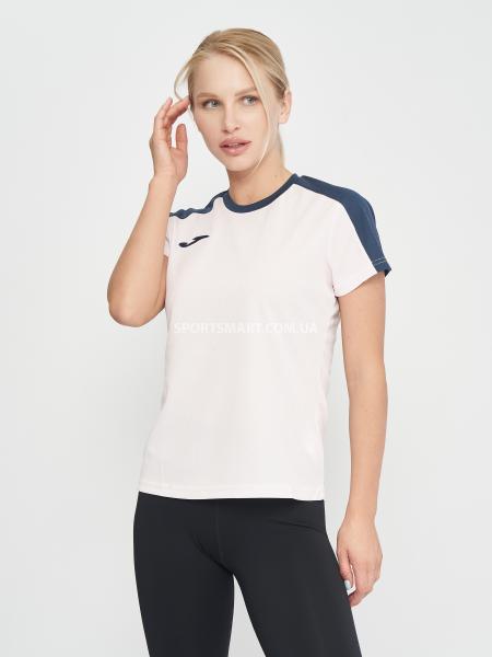 Футболка Joma 901690.533 Eco Championship Short Sleeve T-shirt Pink Navy