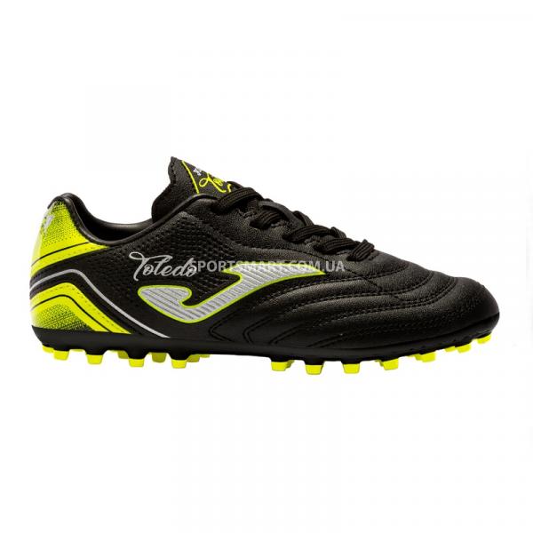 Бутси дитячі Joma TOJW2201AGD Toledo Jr 2201 Black Artificial Grass