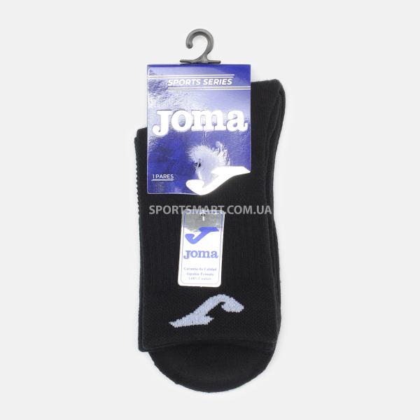 Шкарпетки JOMA 400030.P01 Medium Sock Black -pack 12 Prs-