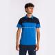Футболка поло JOMA 103297.703 Crew V Short Sleeve Polo Royal Navy