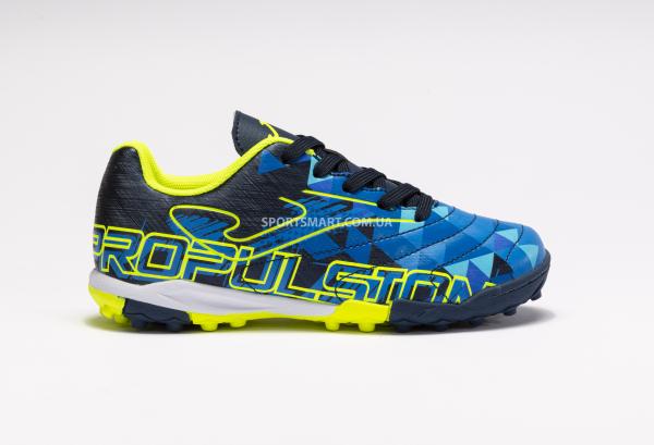 Сороконіжки дитячі Joma PRJS2303TF Propulsion Jr 2303 Navy Yellow Turf