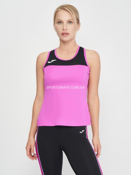 Майка Joma 901714.030 Montreal Tank Top Fluor Pink Black