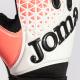 Воротарські рукавиці Joma 401195.201 Premier Goalkeeper Gloves White Black Fluor Coral