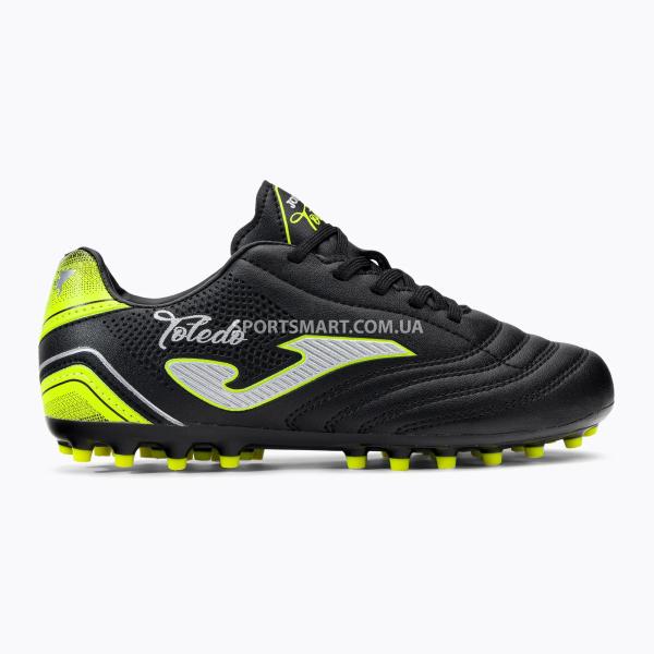 Бутси дитячі Joma TOJW2201AG Toledo Jr 2201 Black Artificial Grass