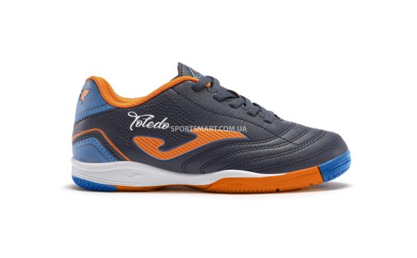 Футзалки дитячі Joma TOJW2303IN Toledo Jr 2303 Navy Orange Indoor