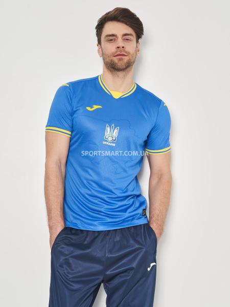 Футболка Joma AT102404B709 Fed. Futbol Ucrania Home Short Sleeve T-shirt Roya