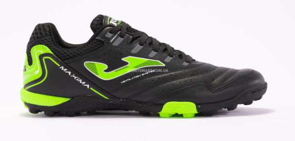 Сороконіжки JOMA MAXS2401TF Maxima 2401 Black Green Turf