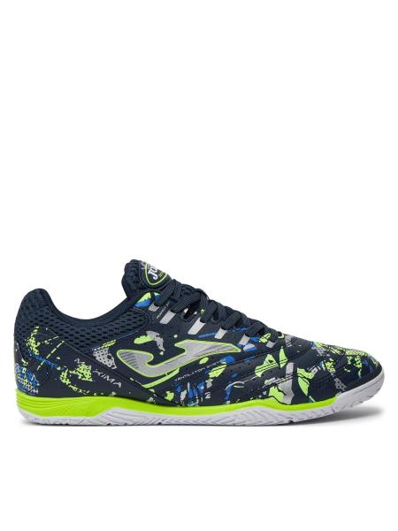 Футзалки JOMA MAXS2433IN Maxima 2433 Navy Lemon Fluor Indoor
