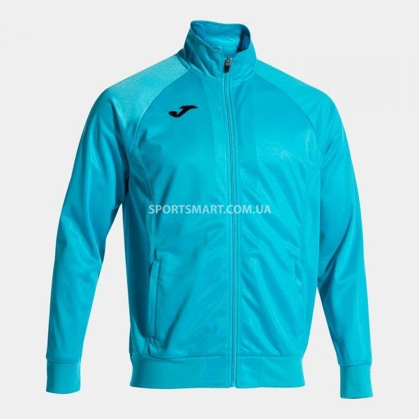 Олімпійка JOMA 100086.010 Gala Full Zip Sweatshirt Fluor Turquoise