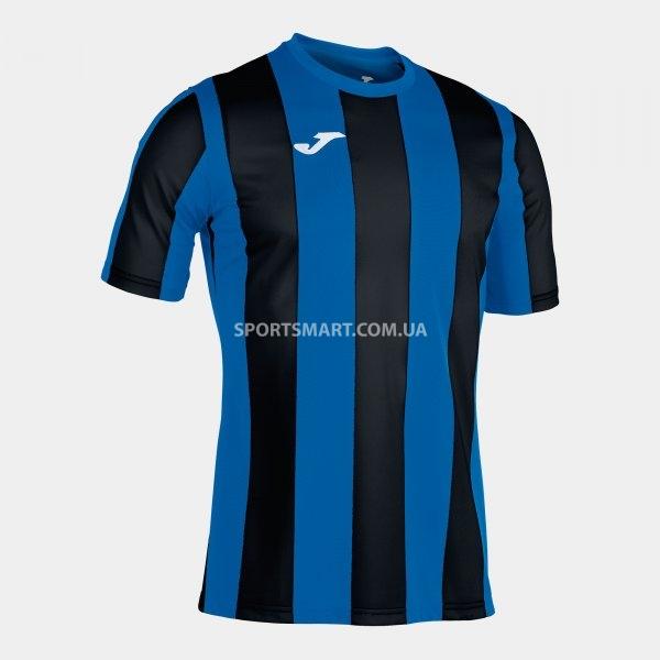 Футболка JOMA 101287.701 Inter T-shirt Royal-black S/s