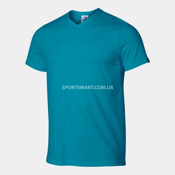 Футболка JOMA 101740.713 Versalles Short Sleeve T-shirt Blue