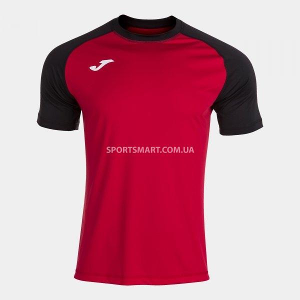 Футболка JOMA 102218.601 Teamwork Short Sleeve T-shirt Red Black