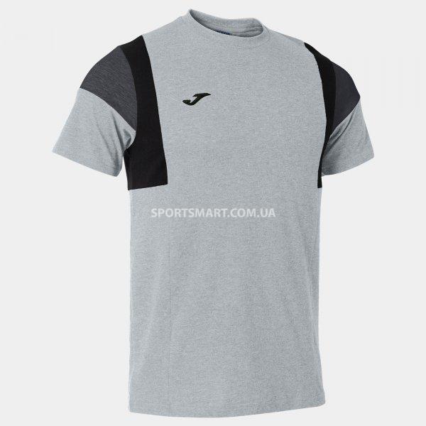 Футболка JOMA 102735.251 Confort Iii Short Sleeve T-shirt Melange Grey