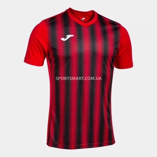 Футболка JOMA 102807.601 Inter Ii Short Sleeve T-shirt Red Black