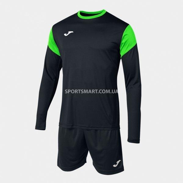 Воротарська форма JOMA 102858.117 Phoenix Gk Set Black Fluor Green