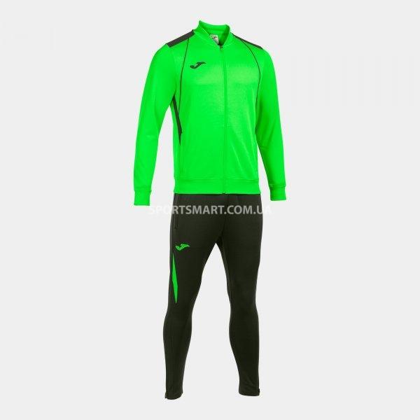 Спортивний костюм JOMA 103083.021 Championship Vii Tracksuit Fluor Green Black