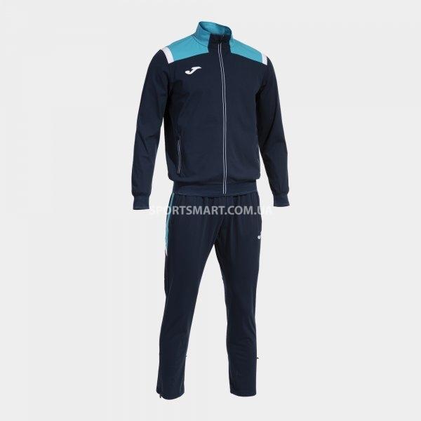 Спортивний костюм JOMA 103615.342 Toledo Tracksuit Navy Fluor Turquoise