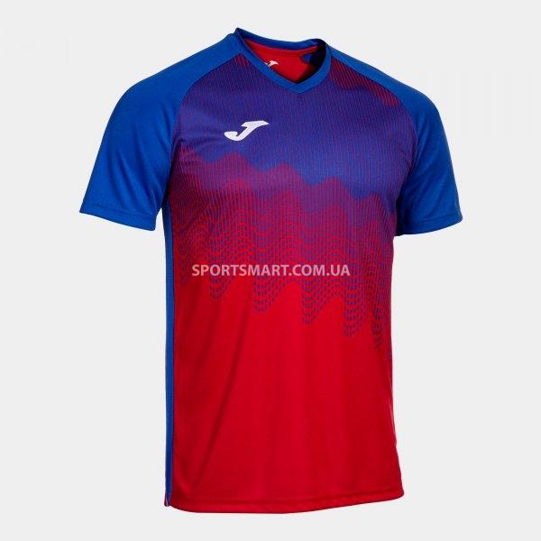 Футболка JOMA 103679.607 Camiseta Manga Corta Tiger Vi Rojo Royal
