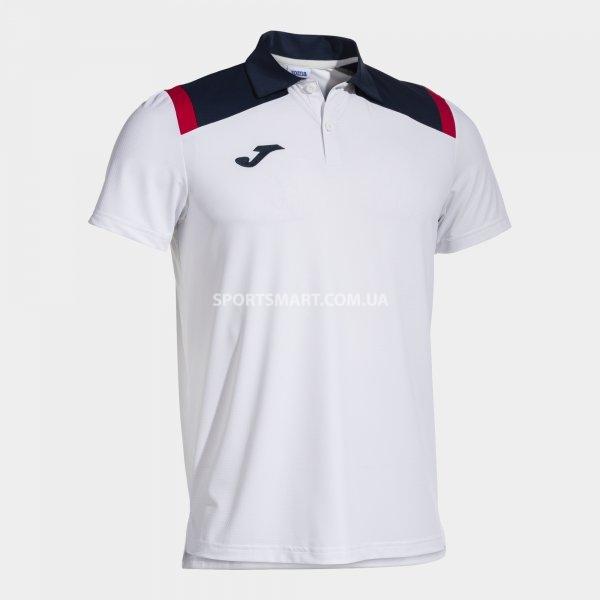 Футболка поло JOMA 103736.203 Polo Manga Corta Toledo Blanco Marino