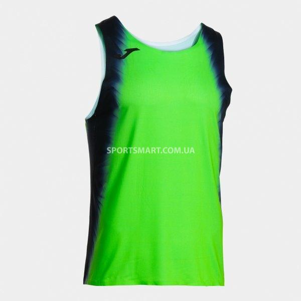 Майка JOMA 103800.023 Camiseta Tirantes Elite Xi Verde Fluor Marino