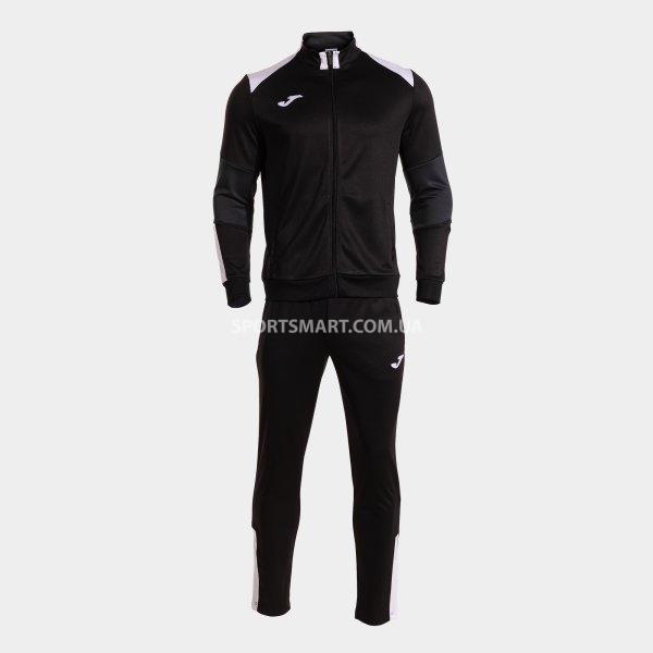 Спортивний костюм JOMA 104210.102 Danubio Iv Tracksuit Black White