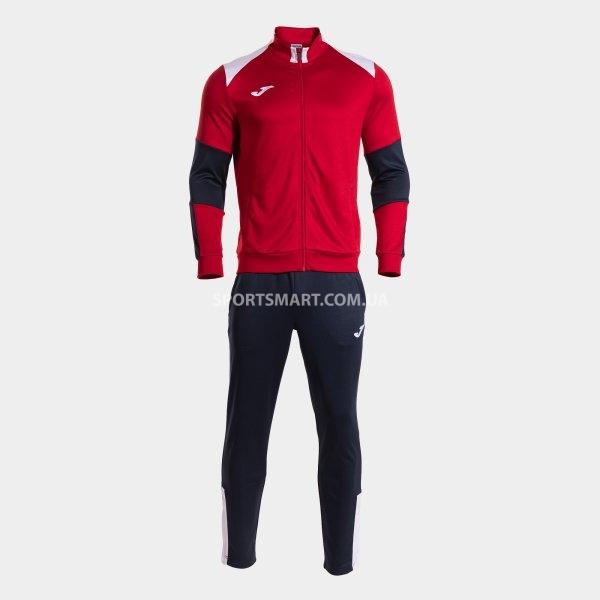 Спортивний костюм JOMA 104210.603 Danubio Iv Tracksuit Red Dark Navy
