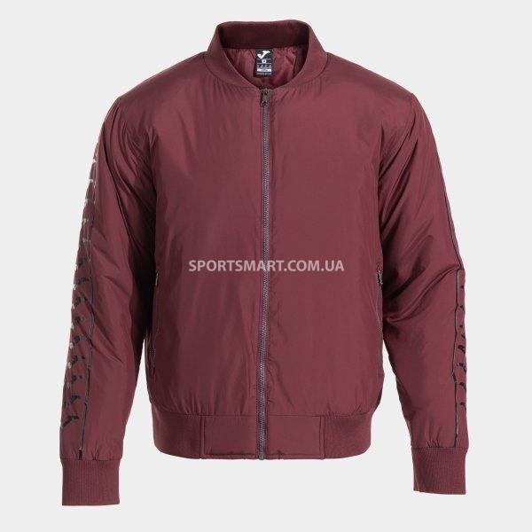 Куртка JOMA 104236.680 Icono Street Bomber Jacket Burgundy Black