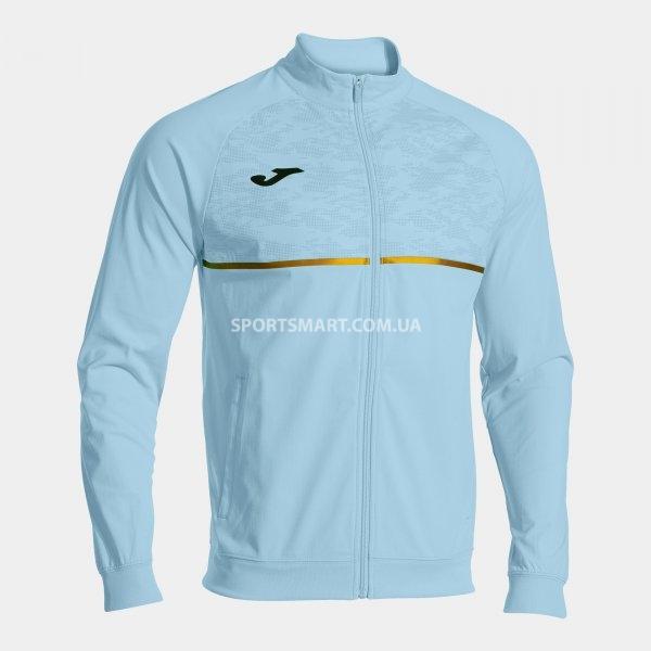 Олімпійка JOMA 104295.350 Record Iii Full Zip Sweatshirt Sky Blue