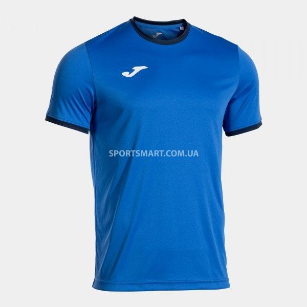 Футболка JOMA 104494.703 Combi Premium Short Sleeve T-shirt Royal Blue Dark