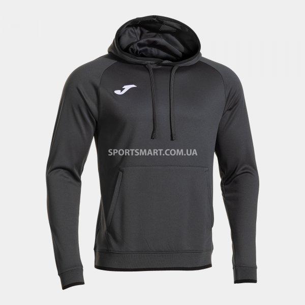 Реглан JOMA 104495.151 Combi Premium Hoodie Dark Gray Black