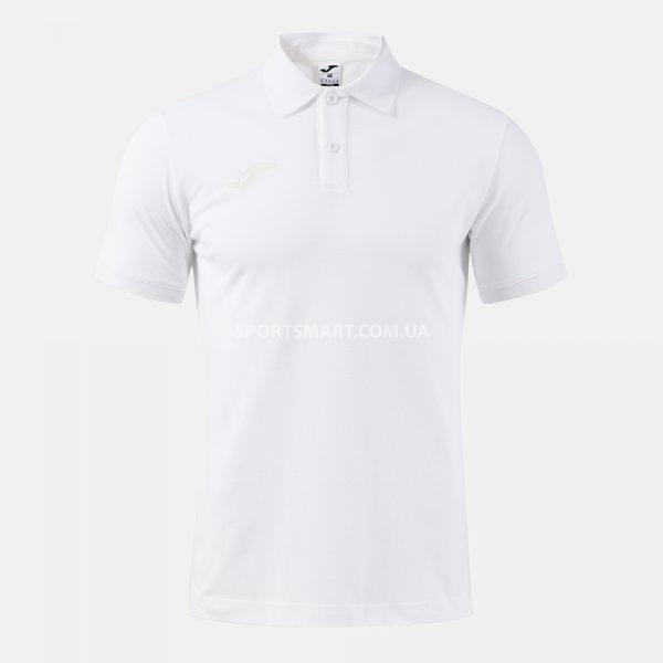 Футболка поло JOMA 105372.200 Bali Iii Short Sleeve Polo White