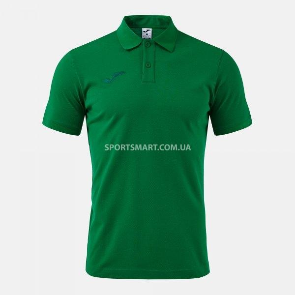 Футболка поло JOMA 105372.450 Bali Iii Short Sleeve Polo Green