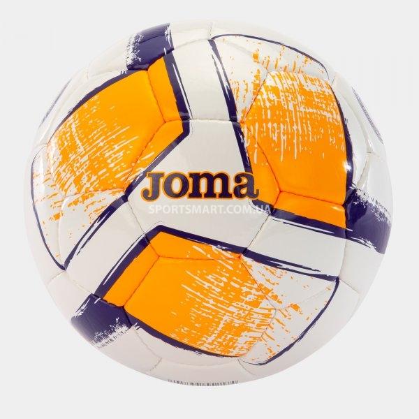 Мяч JOMA 400649.214 Dali Ii Ball White Fluor Orange Purple