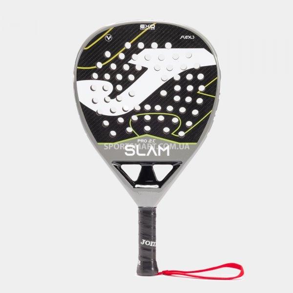 Ракетка JOMA 401567.251 Slam Pro Paddle Racket Light Gray Black