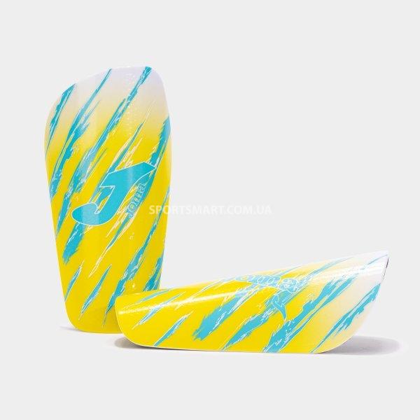 Щитки JOMA 401673.067 Spider Shin Guards Yellow Fluor Turquoise