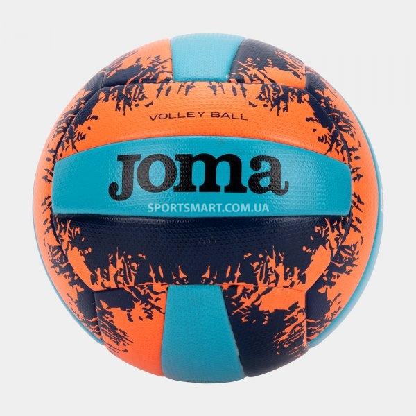 Мяч JOMA 401733.883 J-pro Volley Ball Fluor Coral Dark Navy