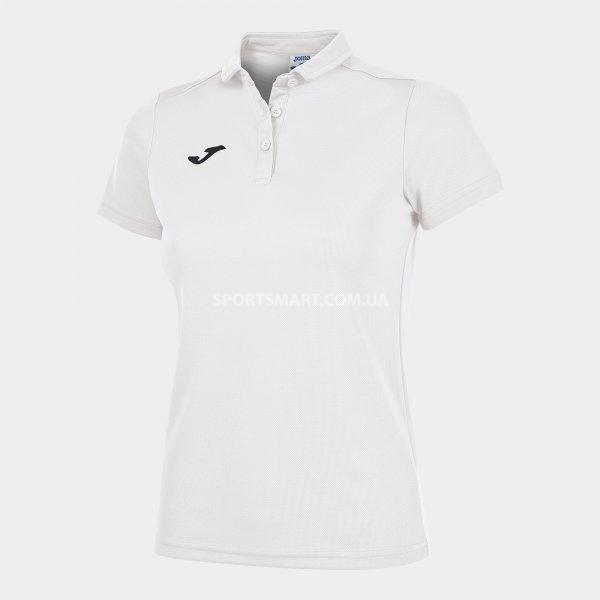 Футболка поло JOMA 900247.200 Hobby Women Polo Shirt White S/s