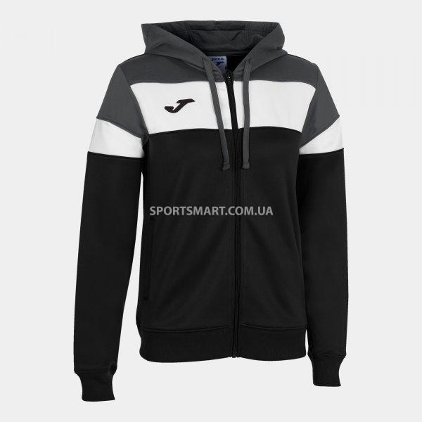 Олімпійка JOMA 901041.110 Crew Iv Hoodie Jacket Black-anthracite
