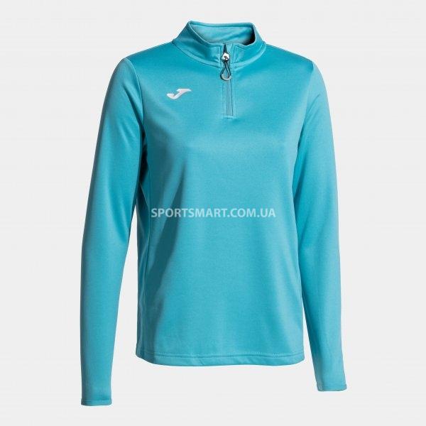 Реглан JOMA 901656.010 Running Night Sweatshirt Fluor Turquoise