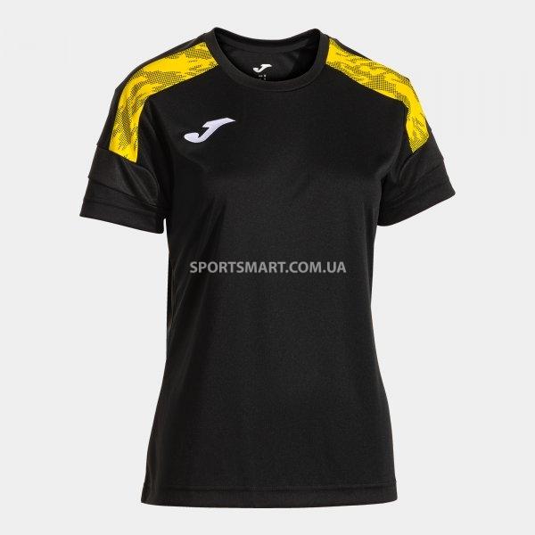 Футболка JOMA 902514.109 Championship Viii Short Sleeve T-shirt Black Yello