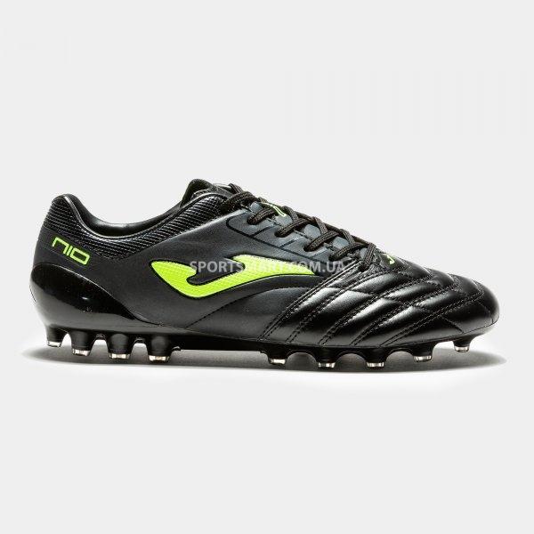 Бутси JOMA PN10W.911.FG Numero-10 Pro 911 Black-lemon Firm Ground