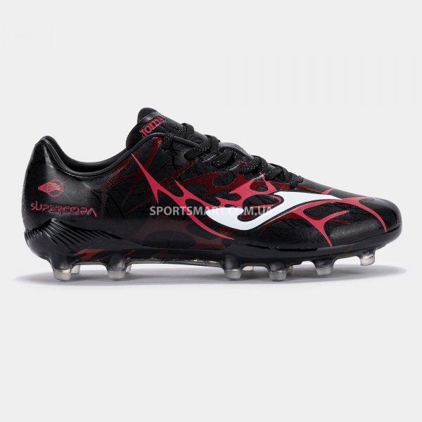 Бутси JOMA SUPS2531FG Super Copa 2531 Black Red Firm Ground