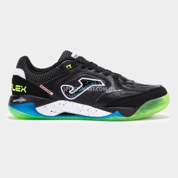 Футзалки JOMA TOUW2501IN Top Flex Plus01 Black Indoor