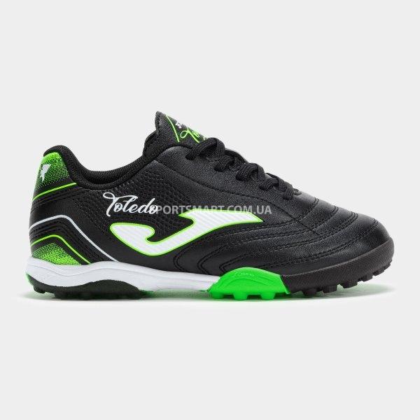 Сороконіжки дитячі JOMA TOJW2501TF Toledo Jr 2501 Black Turf