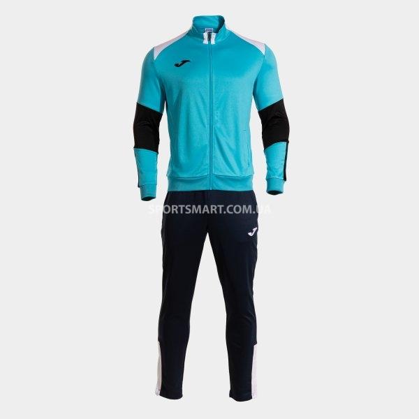 Спортивний костюм JOMA 104210.011 Danubio Iv Tracksuit Fluor Turquoise Black